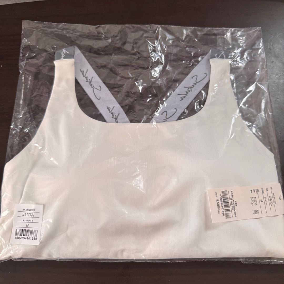 【新品】SUKALA Yストラップロゴブラトップ オフホワイト Mサイズ