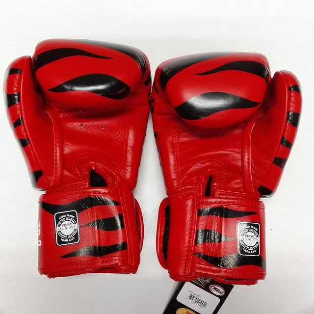 新品 正規 TWINS 本格ボクシンググローブ 本革製 サイズ選択 Z赤黒