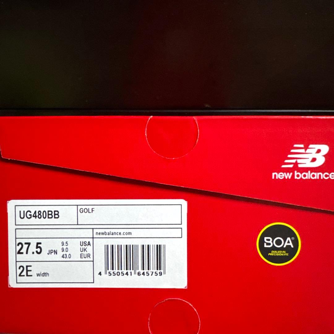 【メンズゴルフシューズ 27.5cm 2E】newbalance BOAモデル
