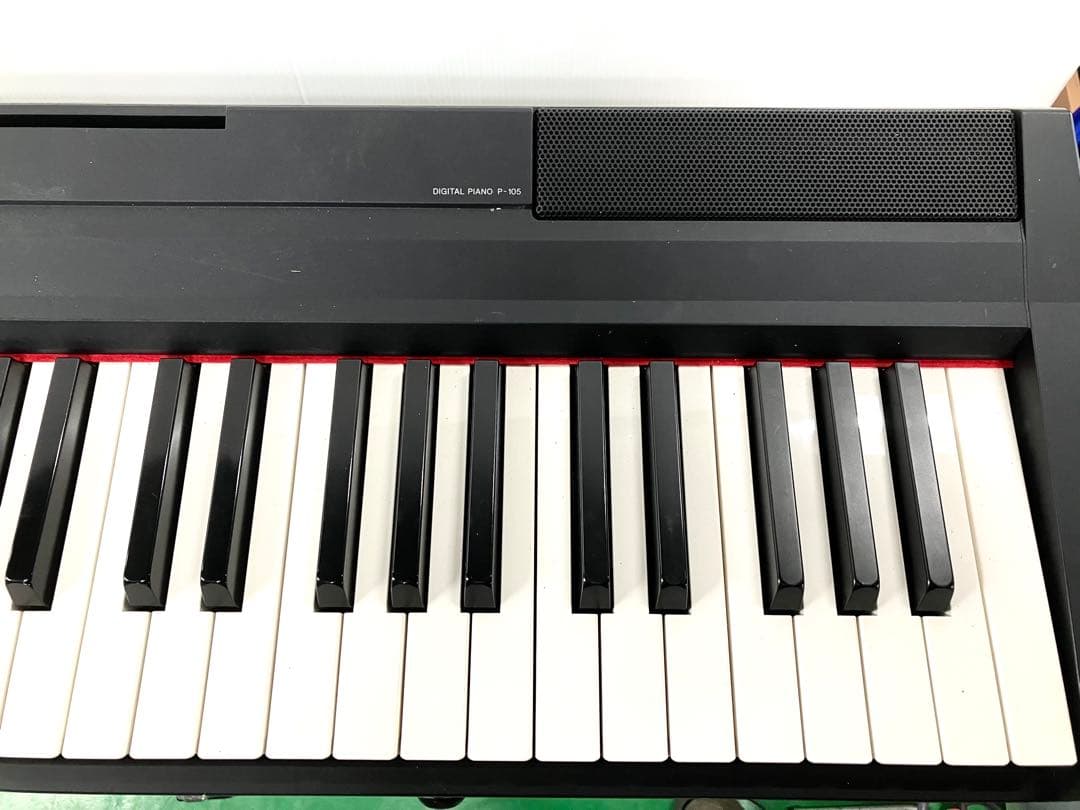 ◆YAMAHA ヤマハ◆88鍵 電子ピアノ P-105B スタンド／ペダル付き