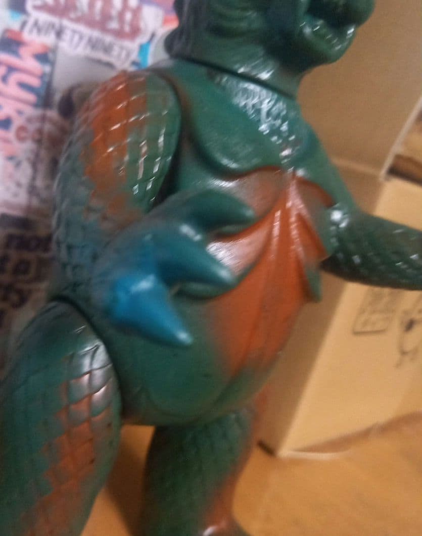 ヴィンテージソフビ✨ゴメス ソフビ✨ブルマァク製✨怪獣ソフビ✨貴重✨レア✨希少