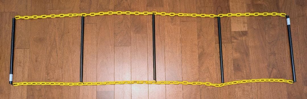 タニラダー レギュラーサイズ 40cmトレーニングラダー サッカー版DVDセット