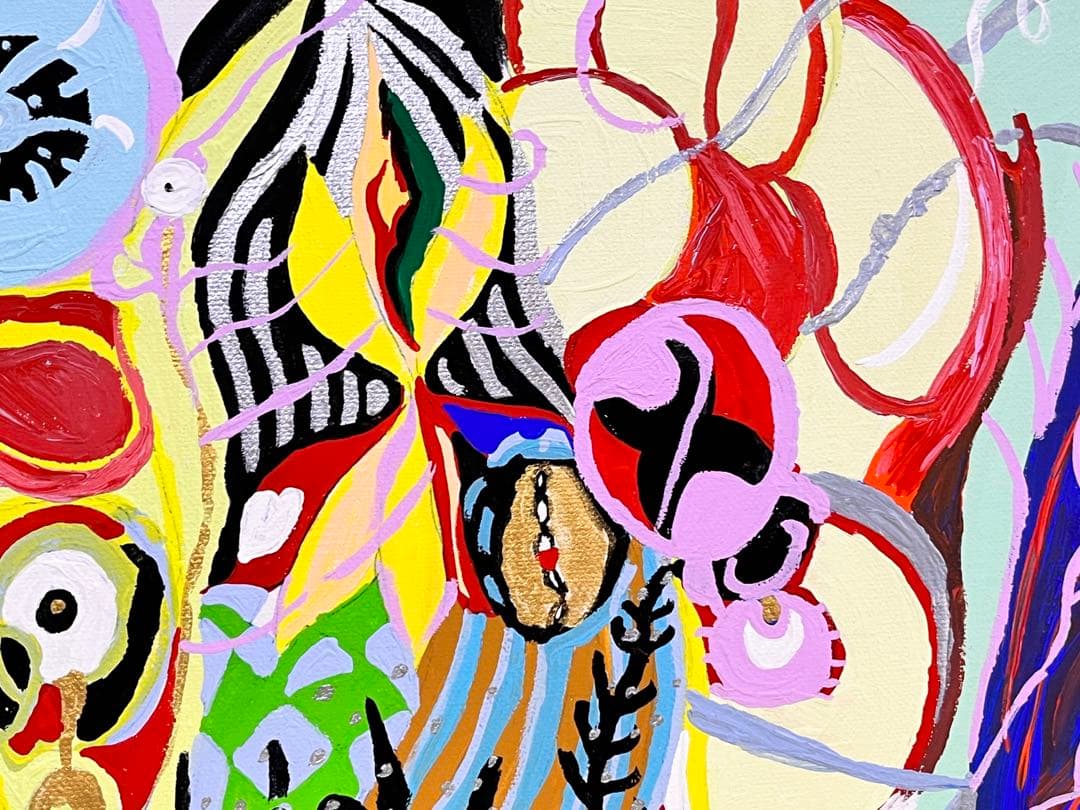 絵画　クジラ