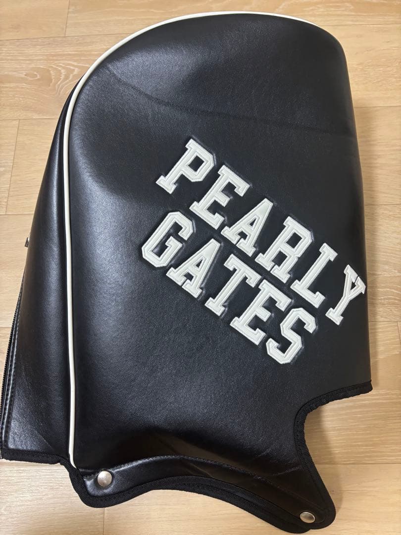 PEARLY GATES キャディバッグ　スタンド式　トラベルカバー付き
