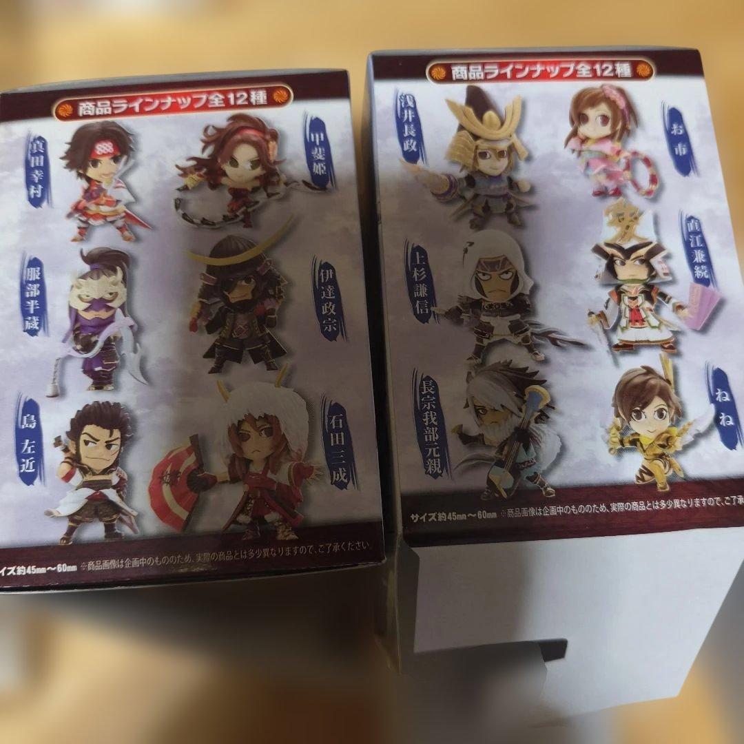 戦国無双3 武将ミニフィギュア　Vol.1 全12種セット