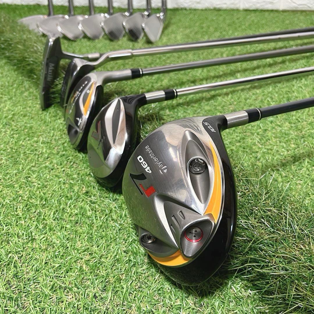 美品 初心者応援 TaylorMade他 メンズゴルフクラブ豪華12本セット