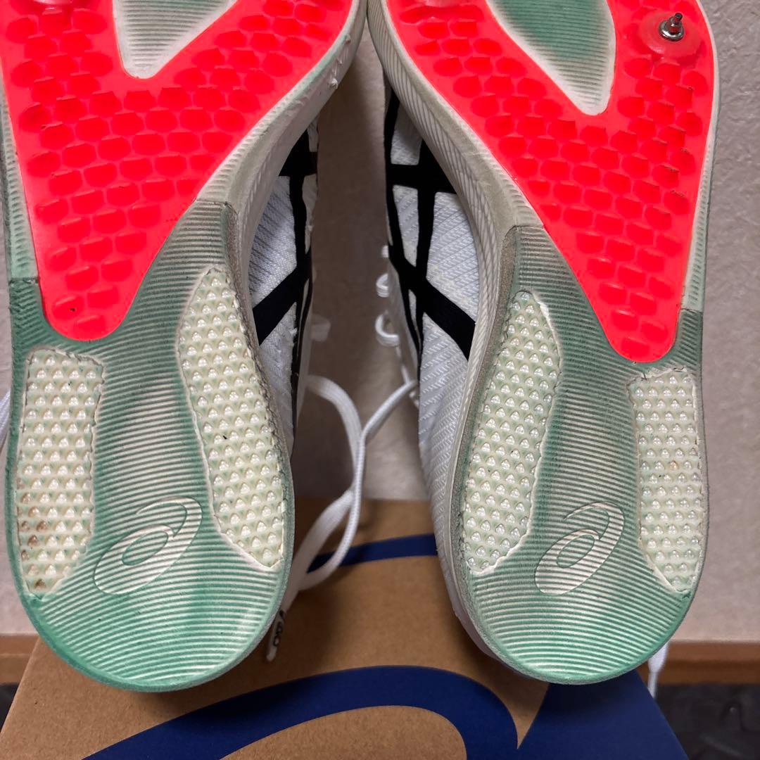 美品　asics アシックス コスモレーサー LD3 25.5cm スパイク