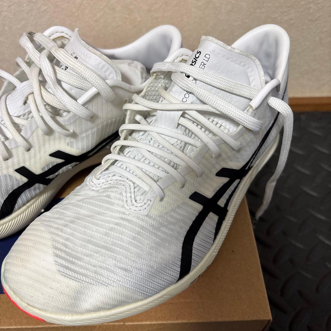美品　asics アシックス コスモレーサー LD3 25.5cm スパイク