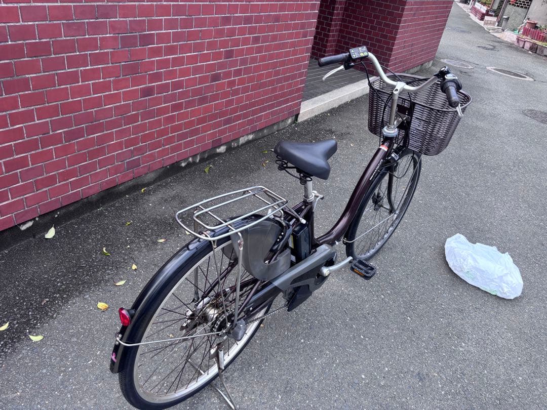 YAMAHA naturaシティタイプ電動自転車 ダークパープル