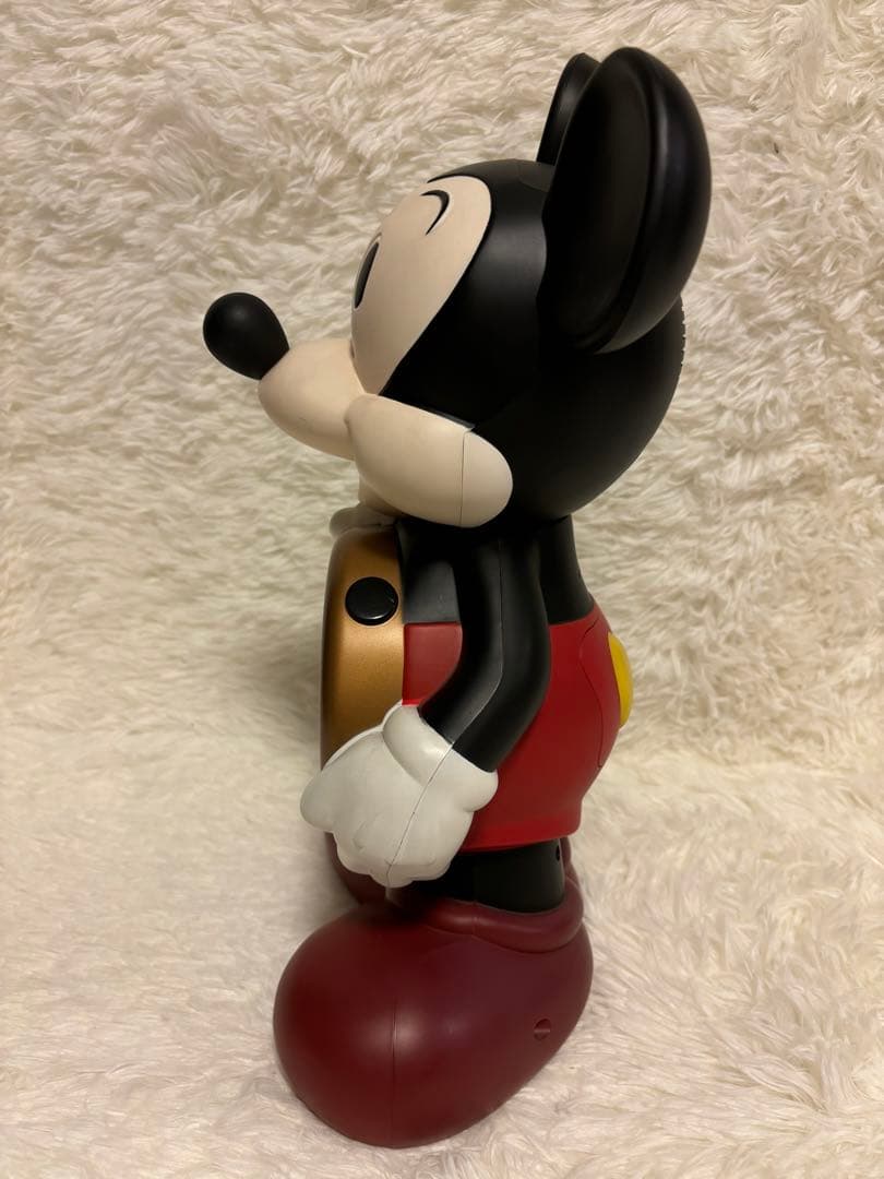 アンティーク　Disney Time ミッキー 目覚まし時計 喋る時計