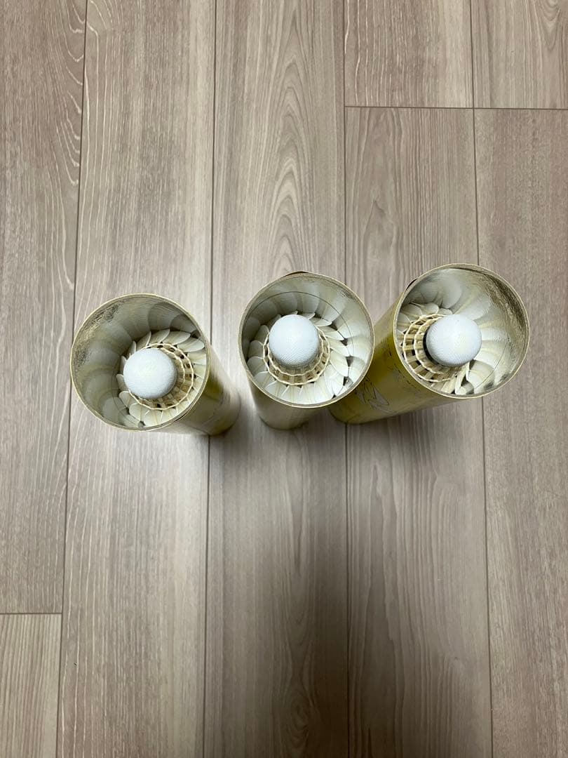 【中古・長期保管品】バドミントンシャトル シャトルクラブタイプG 4番 28球