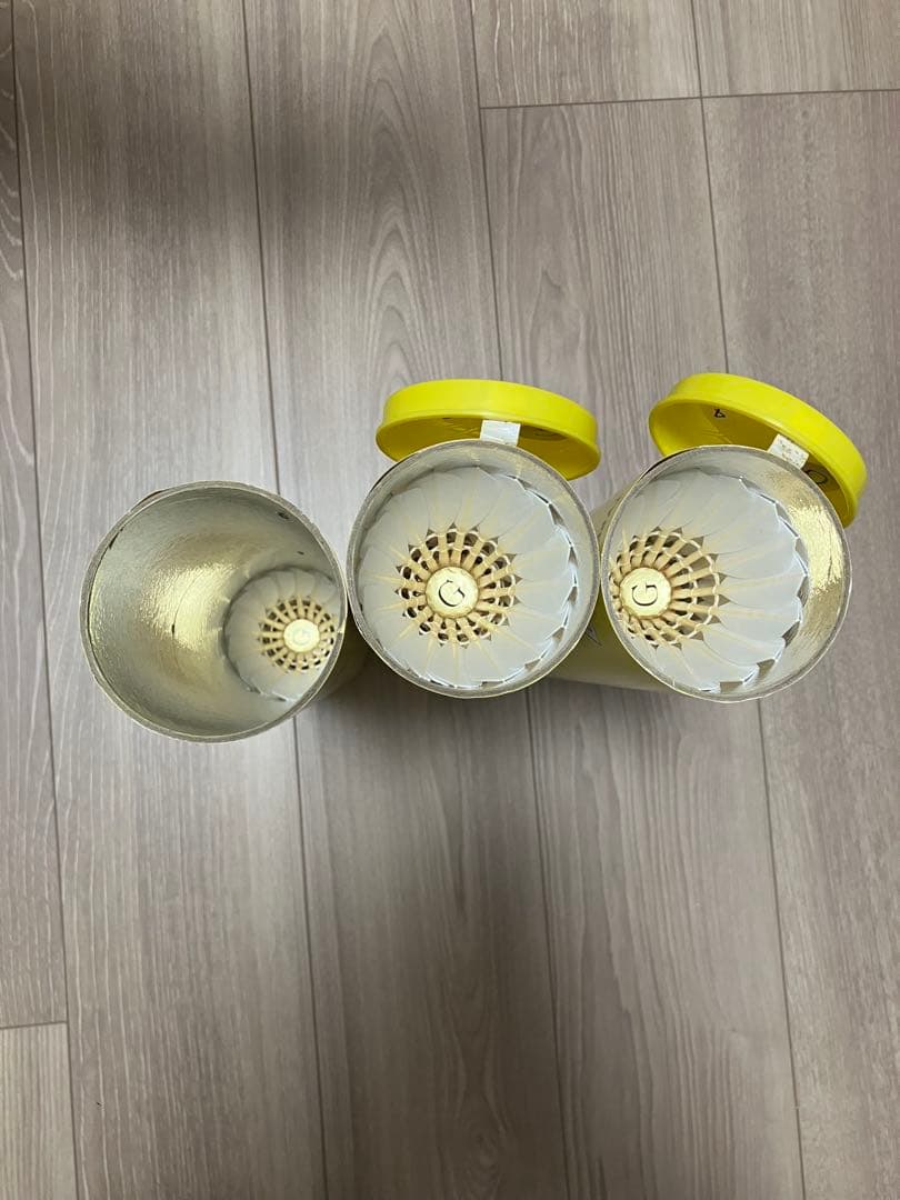 【中古・長期保管品】バドミントンシャトル シャトルクラブタイプG 4番 28球