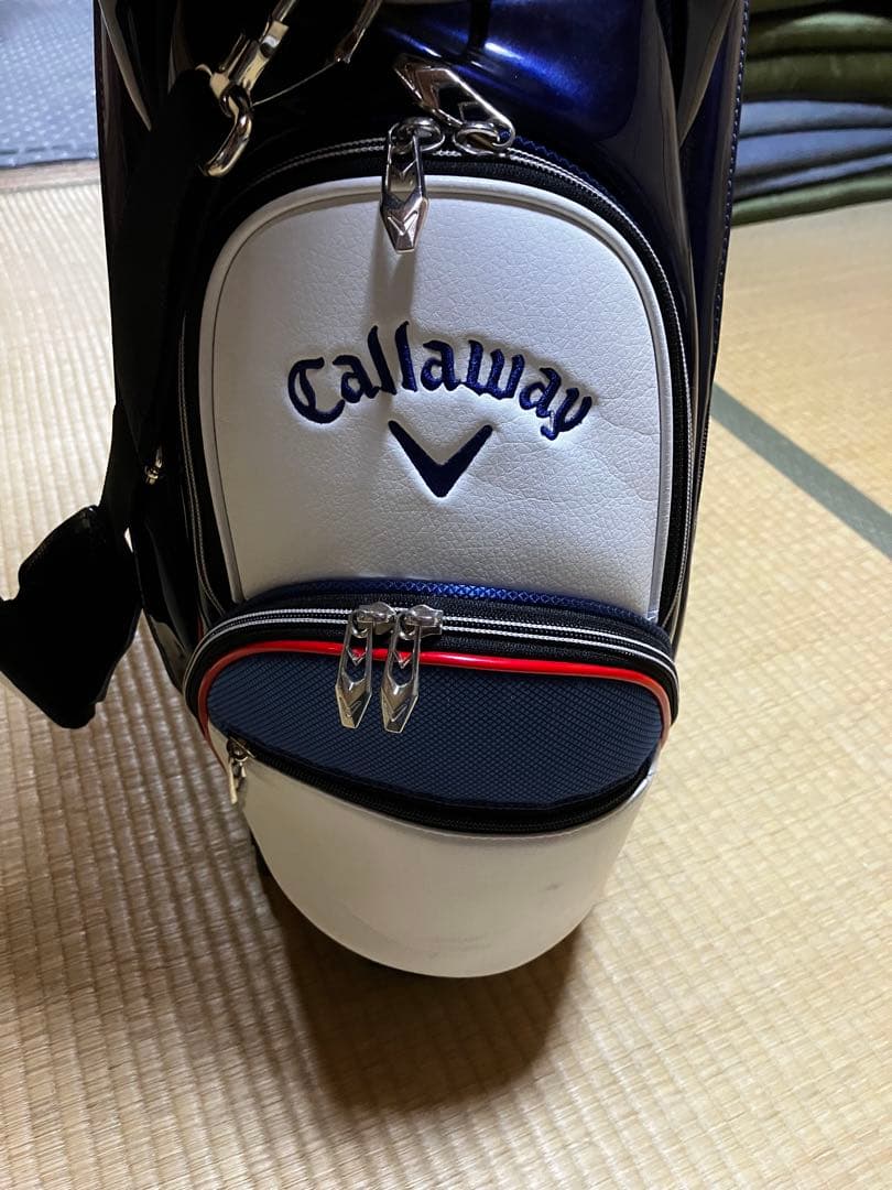 Callaway キャディバッグ ホワイト/ネイビー