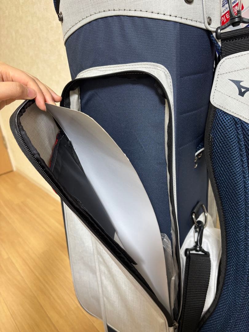 【新品未使用タグ付き】MIZUNO ミズノ ゴルフバック キャディバック