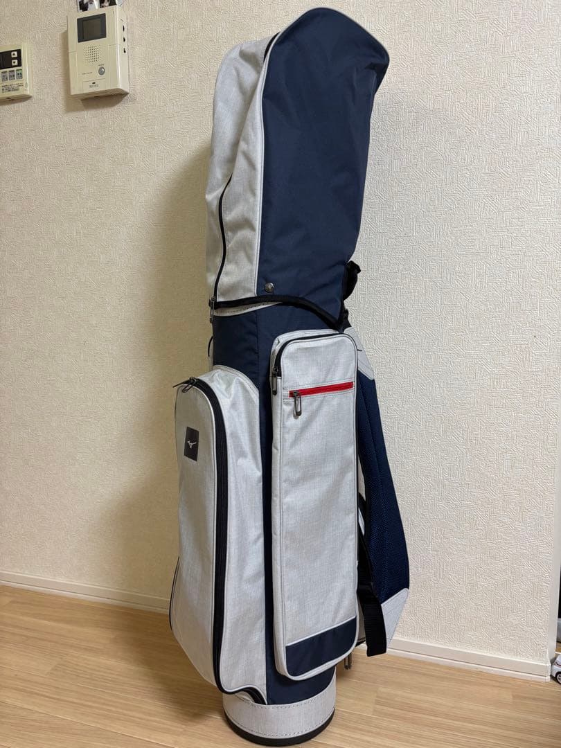 【新品未使用タグ付き】MIZUNO ミズノ ゴルフバック キャディバック