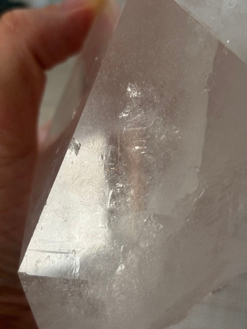 ヒマラヤ　マニハール　水晶1.4k タビー　虹　レコードキーパー