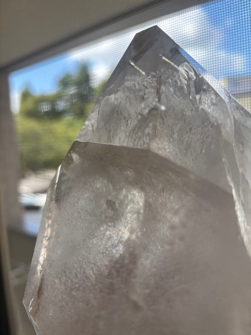 ヒマラヤ　マニハール　水晶1.4k タビー　虹　レコードキーパー