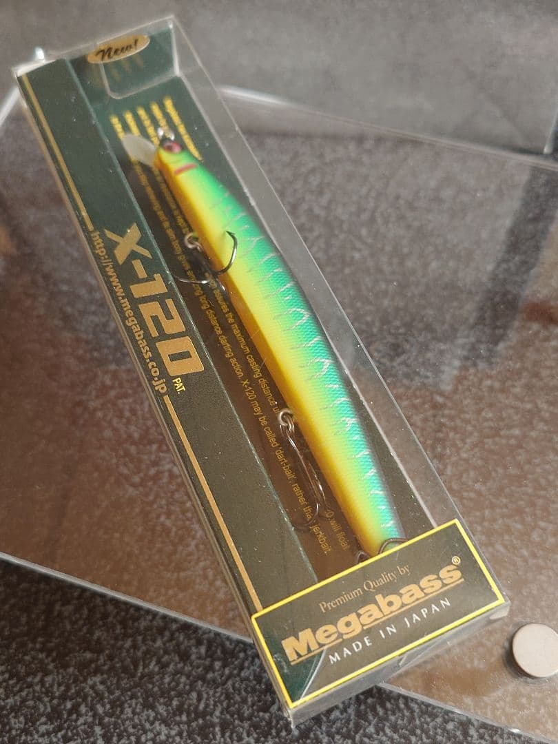 メガバス ito x-120 廃盤 初回出荷分 マットタイガー 新品未開封