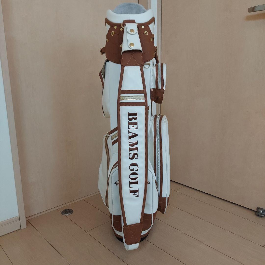 BEAMS GOLF ビームス キャディバッグ スタンド ★ヘッドカバー付き