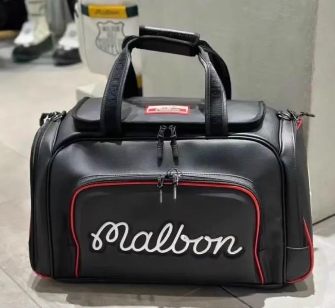Malbon ゴルフバッグ トラベルボストン 撥水 軽量 高級感 大容量