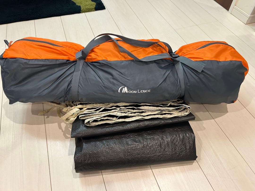 4人用 5人用 ワンタッチテント 簡単 耐水圧2000ｍｍ　グランドシート付