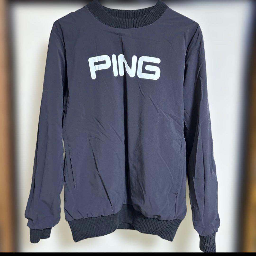 PING ダークグレーセーター（リバーシブル）