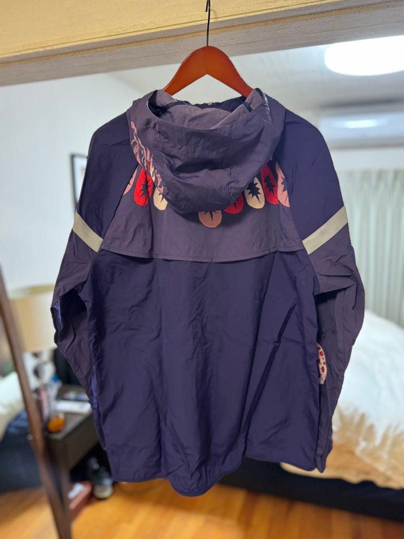 Nike 紫色 ウィンドブレーカー　希少　XL 【嵐二宮和也着用】