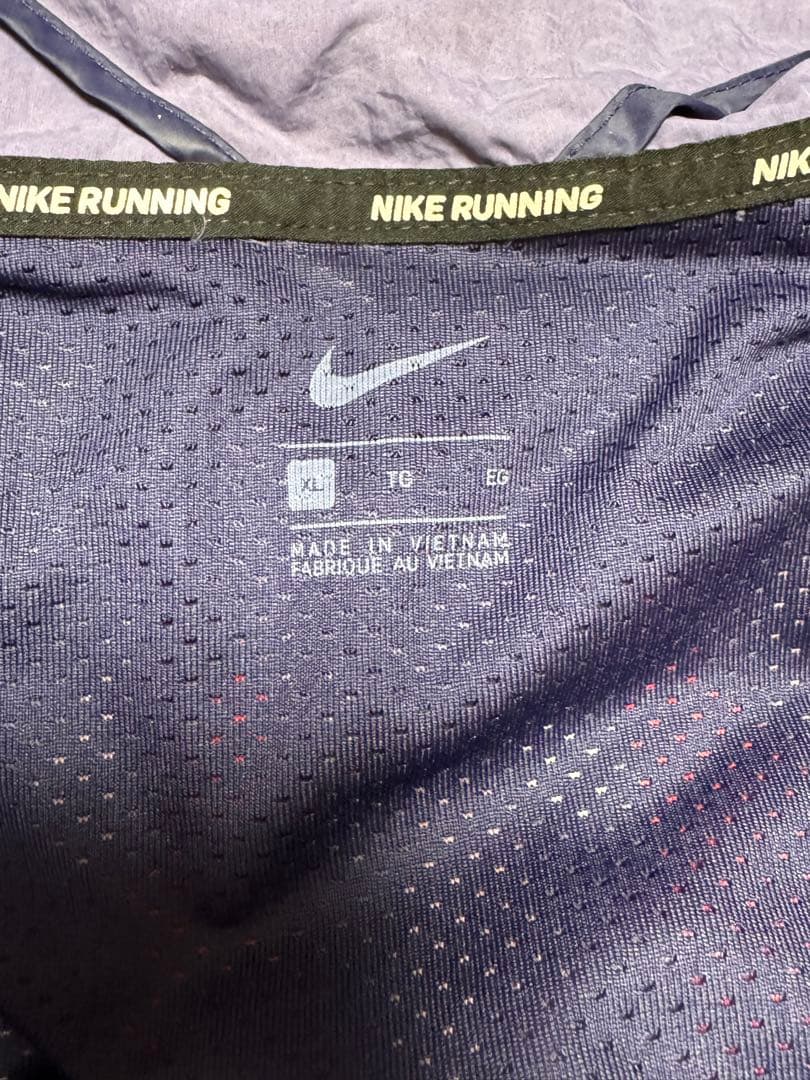 Nike 紫色 ウィンドブレーカー　希少　XL 【嵐二宮和也着用】