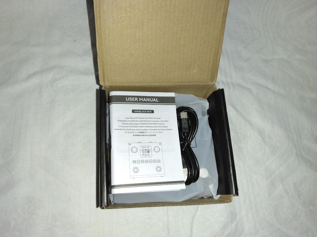 ★未使用★　M-VAVE ANNBLACKBOX　ギター、ベース　エフェクター