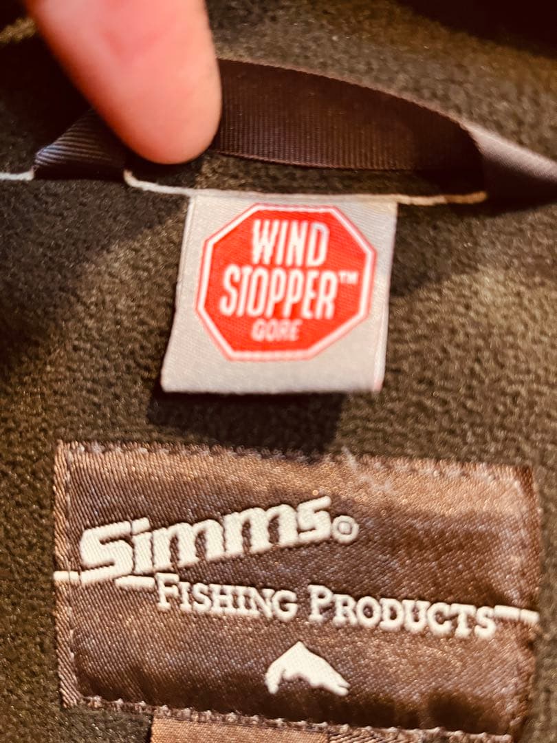 Simms シムス　ウィンドストッパー ゴアテックス