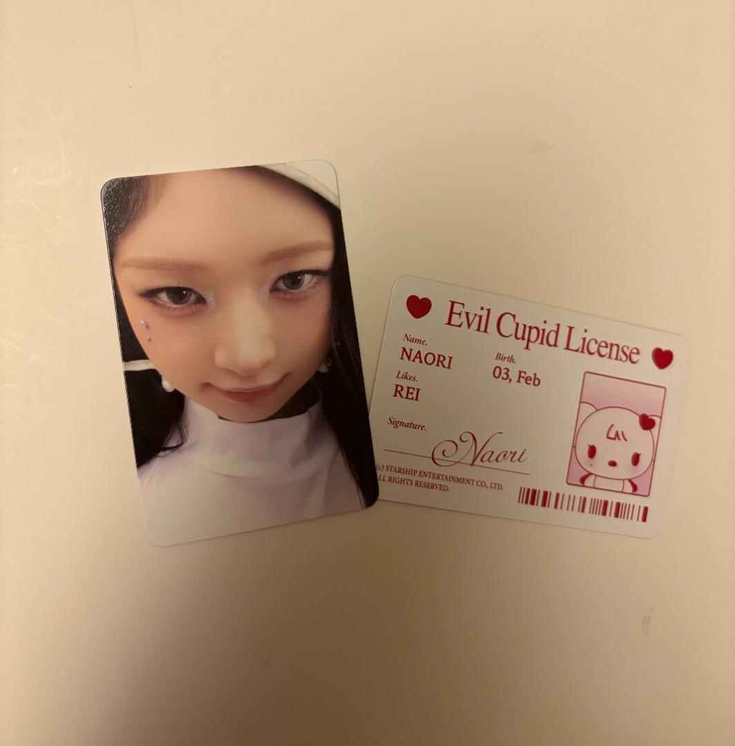 IVE レイSECRET ♡EVIL CUPID ぬいぐるみキーホルダートレカ④