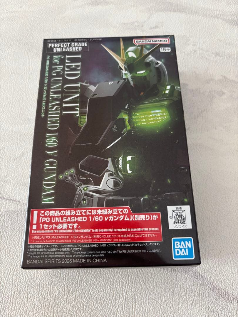 PG UNLEASHED 1/60 νガンダム　LEDユニット　おまけ付き