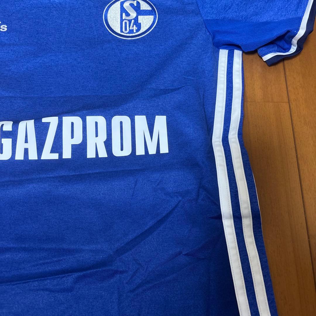 即購入可アディダスユニフォームサッカーウェア内田篤人シャツadidas シャルケ