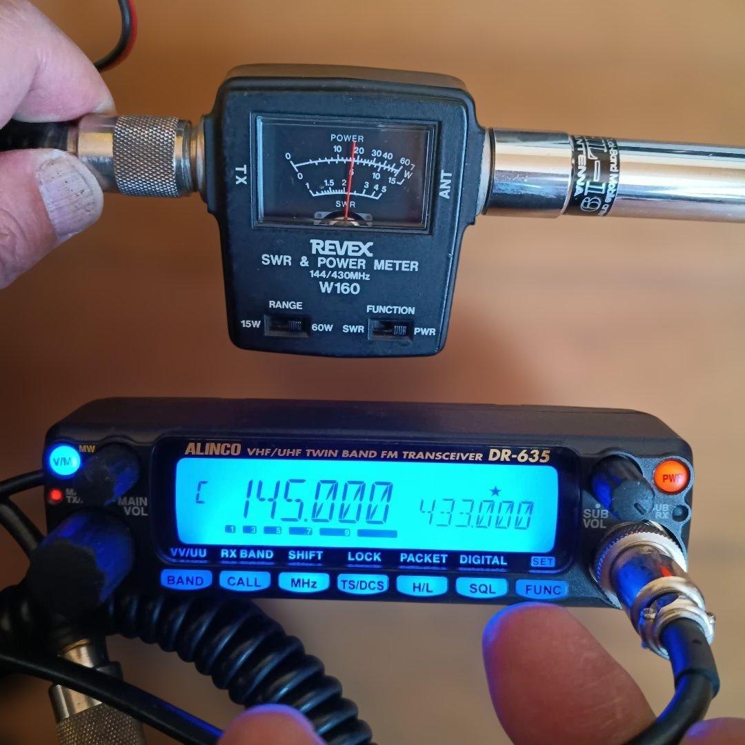 アマチュア無線　ALINCO アルインコ　DR635D 20w