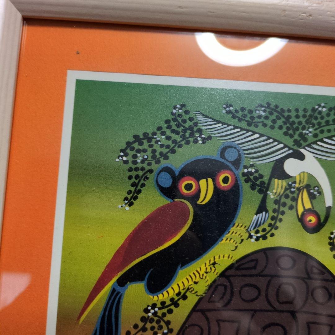 値下げ交渉可能　新品　タンザニア　ティンガティンガ　アート　絵画　②