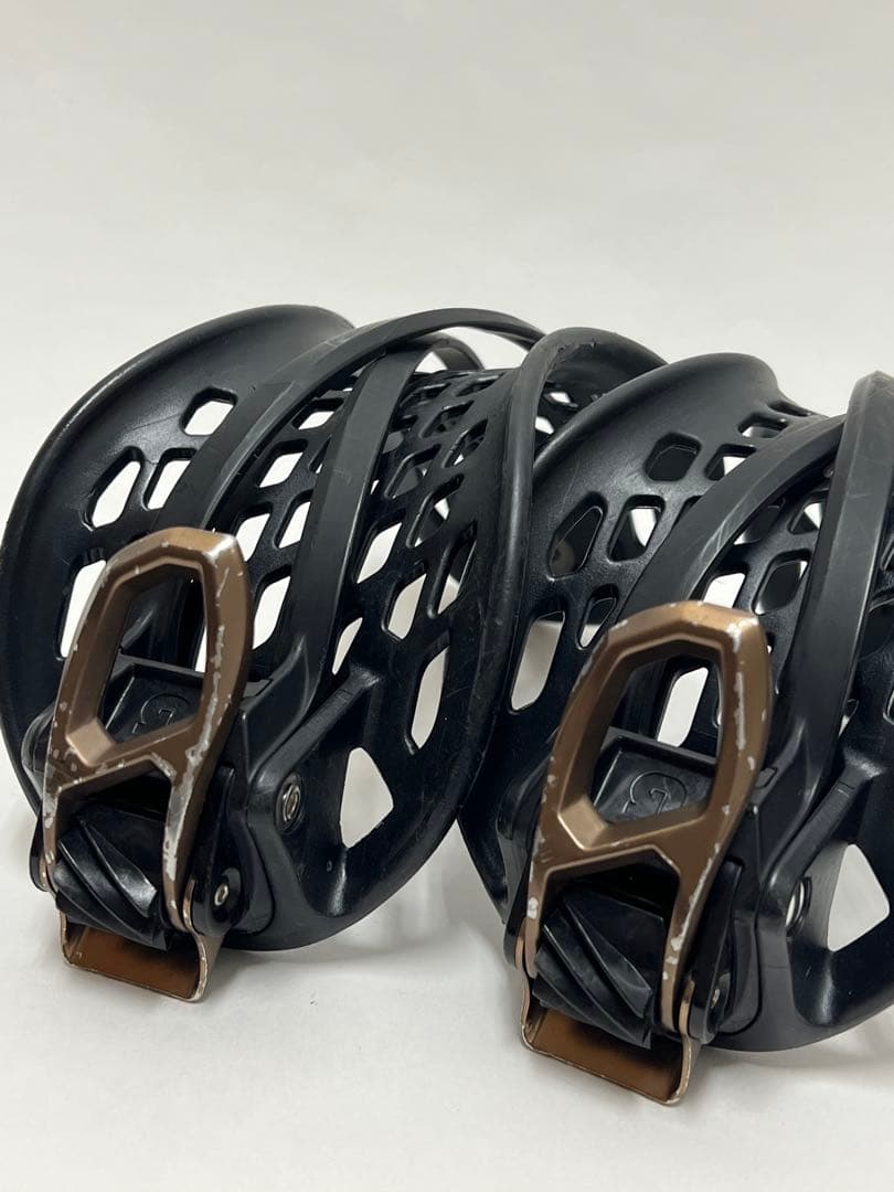 BURTON バートン アンクルストラップ　左右　Mサイズ ダブルテークバックル