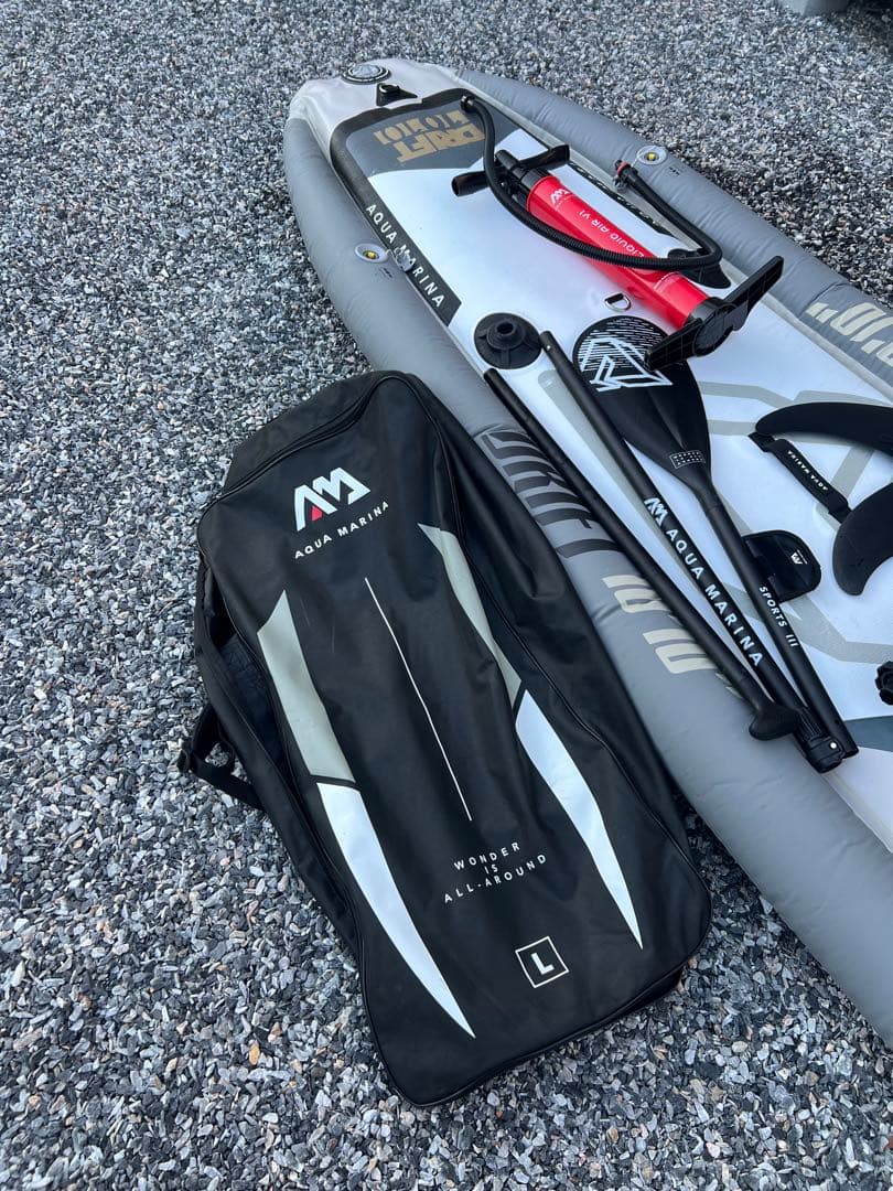 釣り用SUP サップ AQUAMARINA アクアマリーナ ドリフト