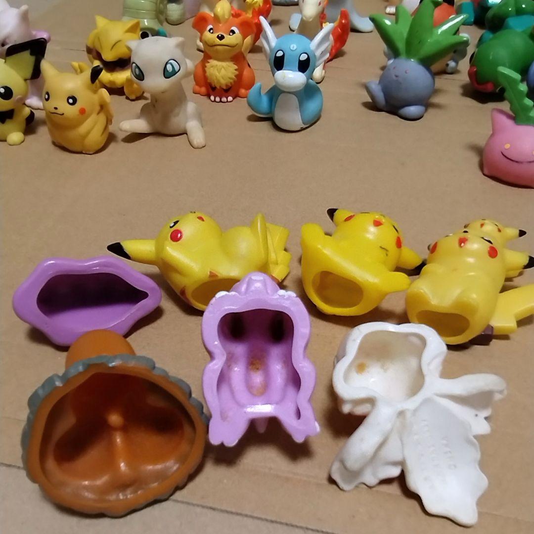 初期？　レア？　ポケモンキッズ　指人形　82個＋α　まとめ売り　ピカチュウ