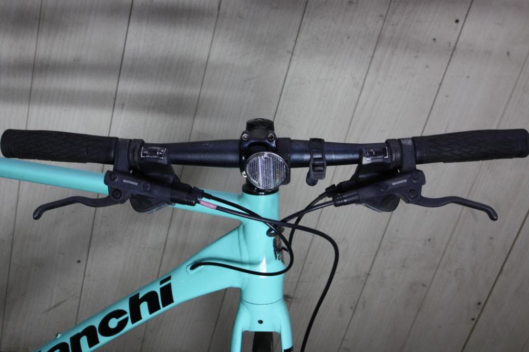 BIANCHI ROMA DISC 700C アルミ 2x8s 500mm油圧式