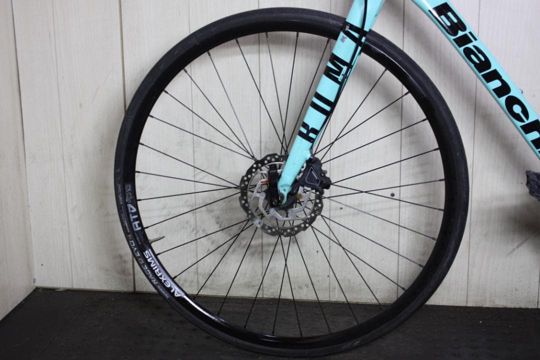 BIANCHI ROMA DISC 700C アルミ 2x8s 500mm油圧式