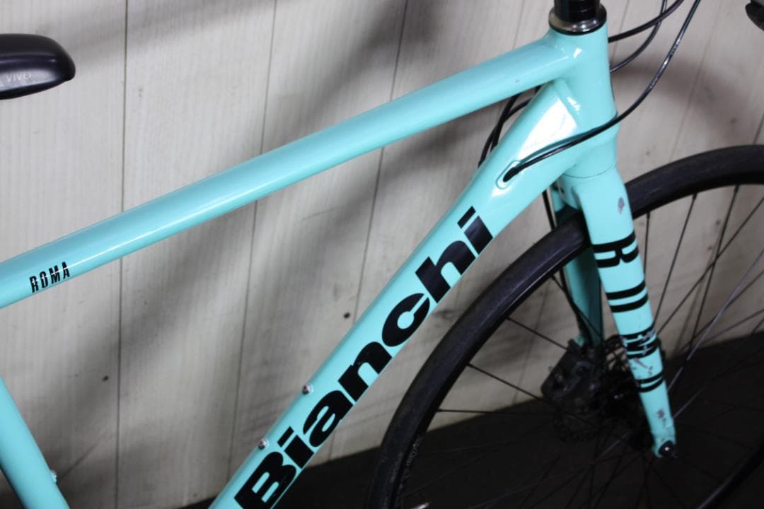 BIANCHI ROMA DISC 700C アルミ 2x8s 500mm油圧式
