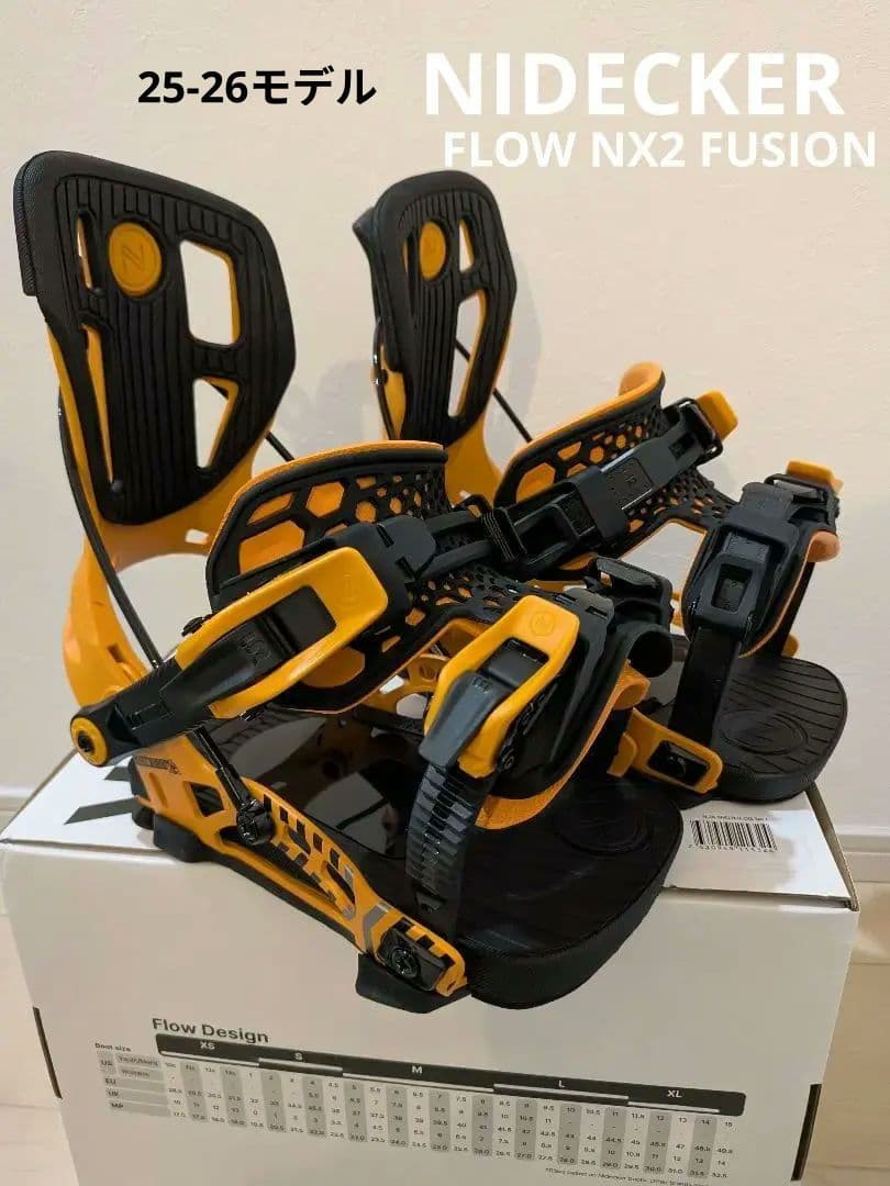 【超美品】Nidecker Flow NX2 FUSION Mango M
