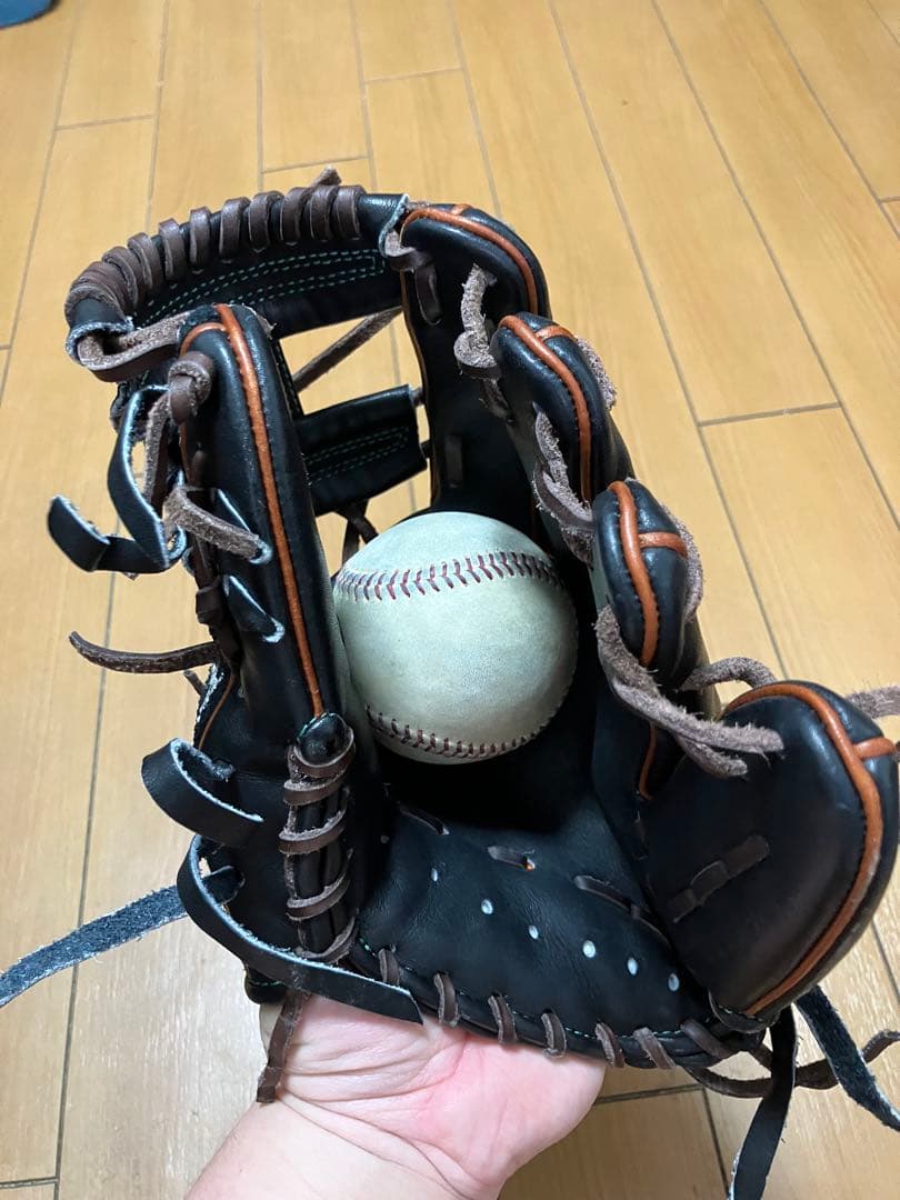 【値下げ中　2/27まで】トレジャー　グラブ　オーダー　軟式用　内野用