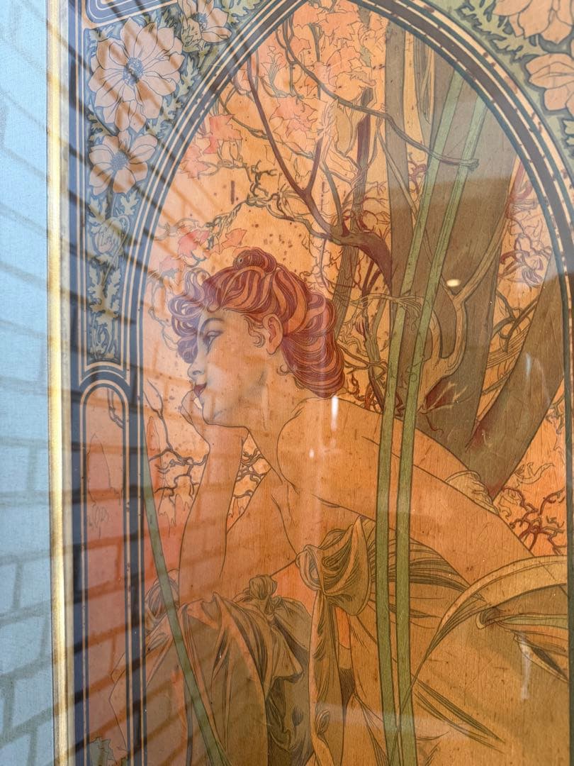 アルフォンスミュシャAlfons Mucha オリジナル　リトグラフ 1899年