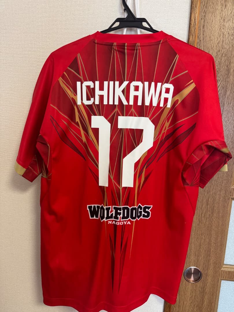 WOLFDOGS バレーボールシャツ ICHIKAWA サイズO