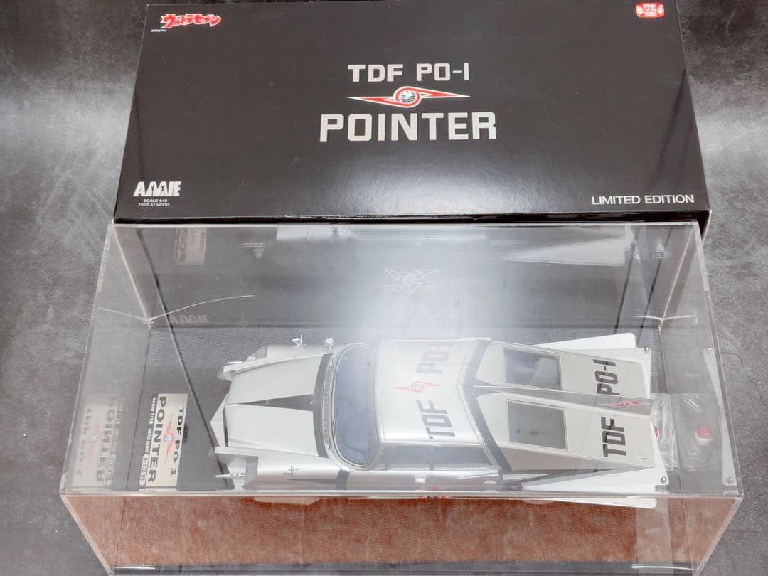 ウルトラセブン TDF PO-1 ポインター 後期型 amie 1/18