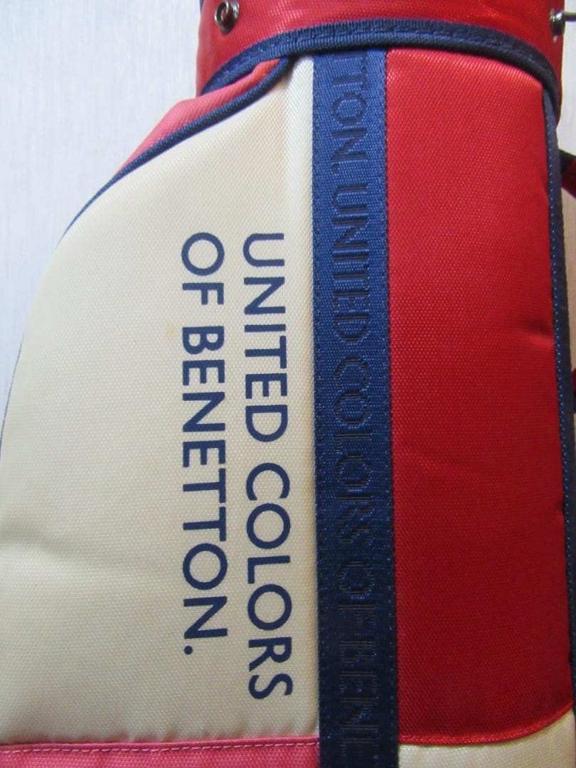 ★☆★レディース★ベネトン★BENETTON★キャディバック★赤★☆★