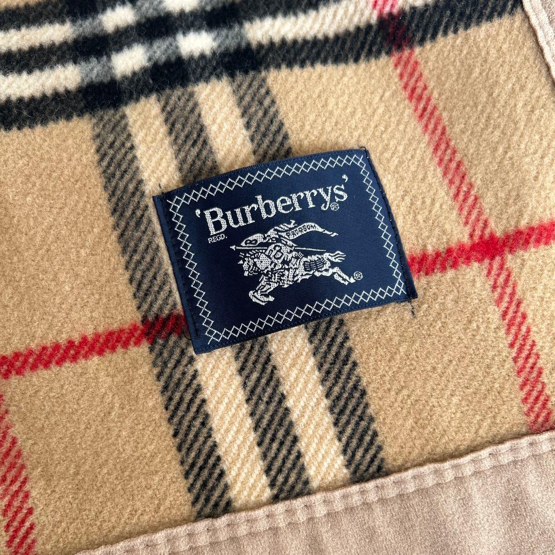 Burberrys バーバリー ブランケット 毛布 ウール 西川産業