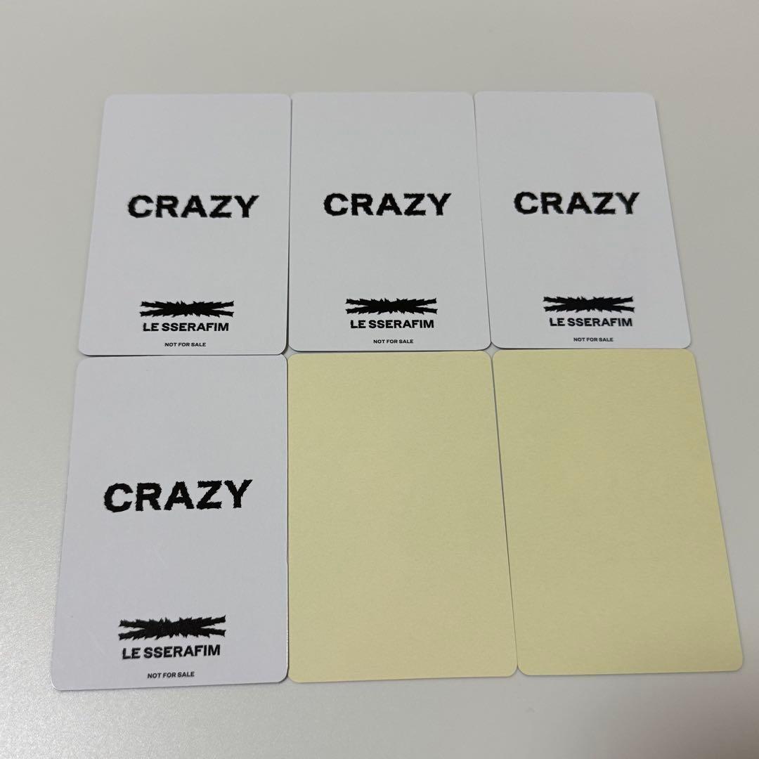 LE SSERAFIM ルセラ CRAZY ラキドロ トレカ ウンチェ 特典