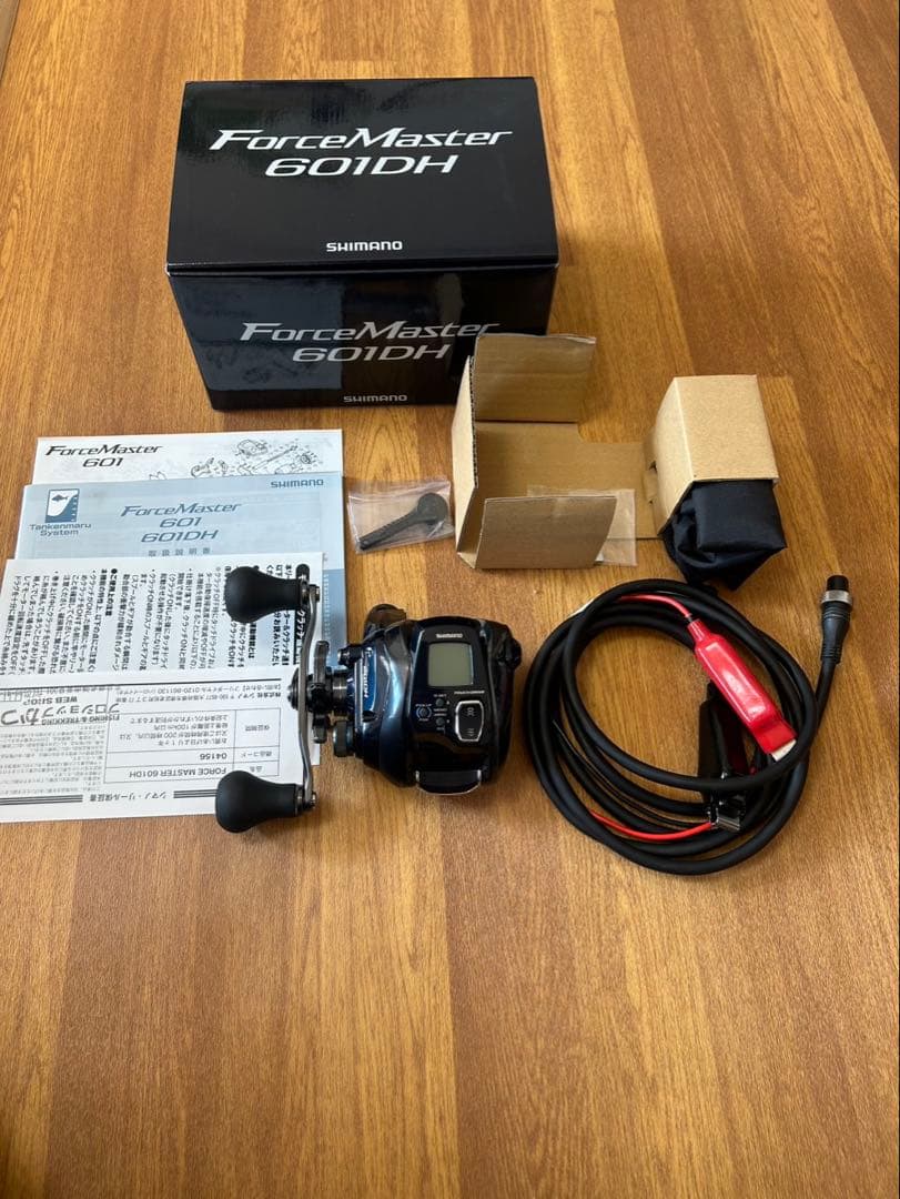 シマノ 20 フォースマスター601DH 電動リール　28.4km、93時間